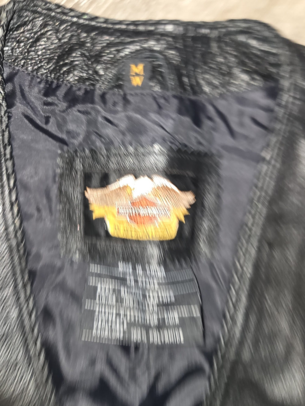 Harley Davidson For Women Leather Vest Size Medium - Picture 3 of 13